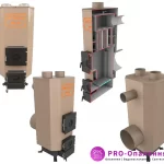 Ще один приклад будови теплогенератора для повітряного опалення