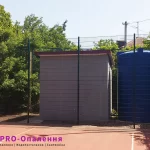 Пластикова вертикальна ємність для води на 5000 літрів