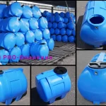 Ємність для води пластикова синя