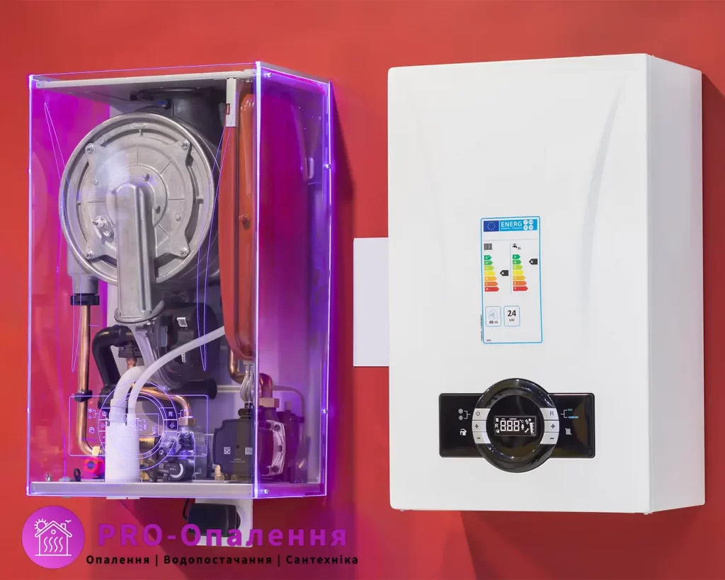 Газовий котел та його внутрішня начинка. Міні-котельня у зборі