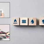 Коллаж на тему отопления в частном доме