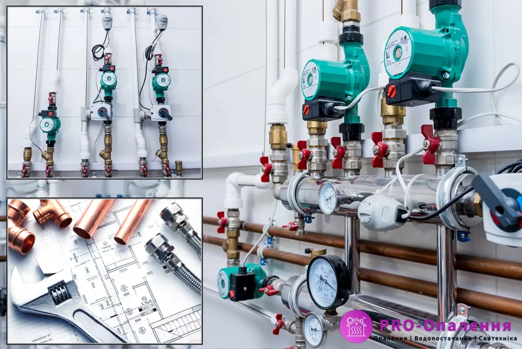 Котельня спроектована інженерним сантехніком