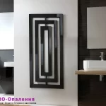 Дизайнерська рушникосушка прямокутна