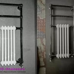 Дизайнерська рушникосушка в стилі радіатора