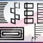 Дизайнерские электрические полотенцесушители разной формы