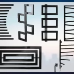 6 варіантів електричних рушникосушок різної форми