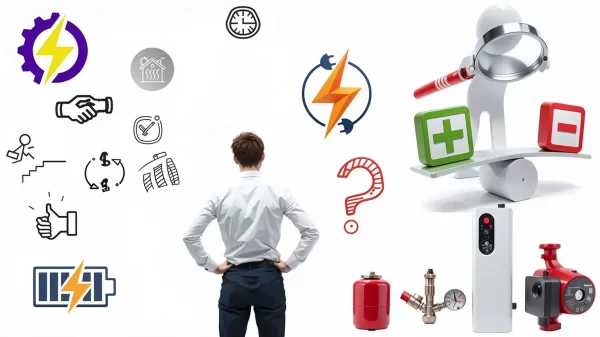 Плюси і мінуси електричних котлів: перелік переваг