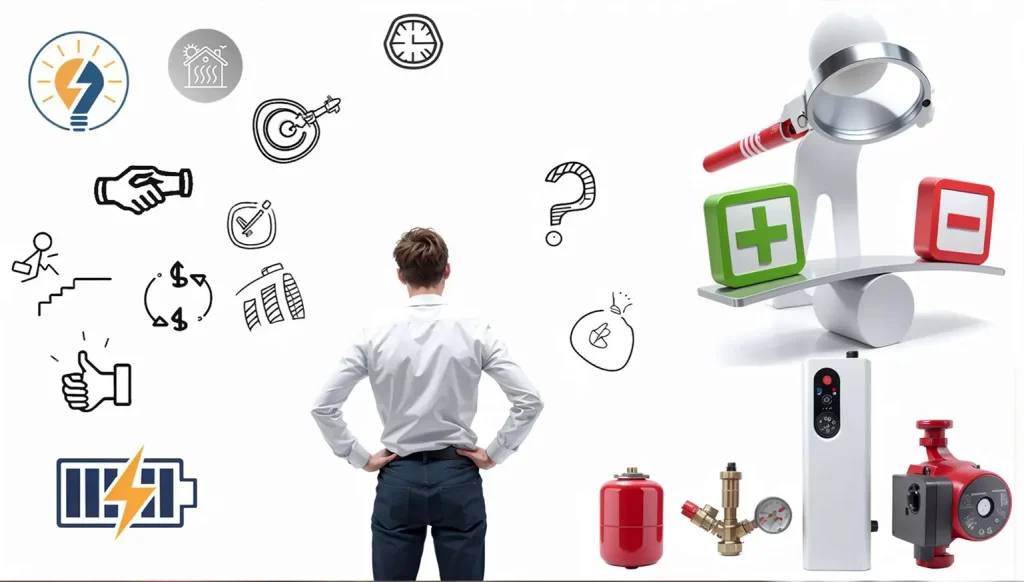 Плюсы и минусы электрических котлов: преимущества и недостатки