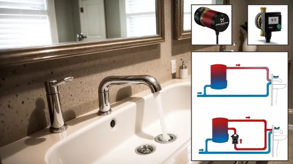 Рециркуляция горячей воды в частном доме