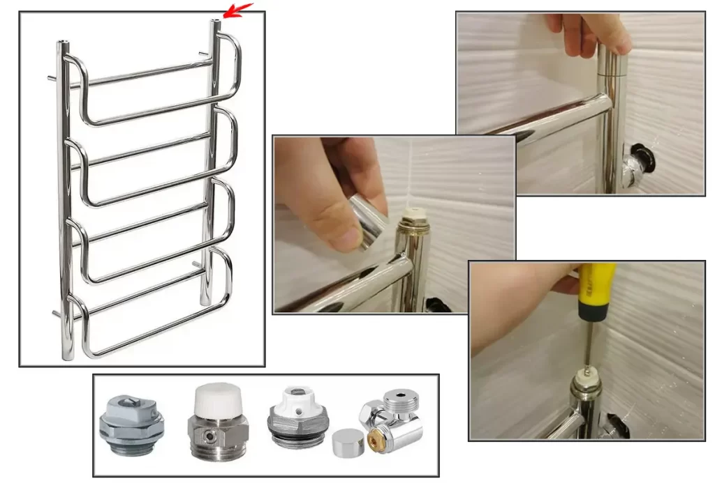 Рушникосушка з краном Маєвського