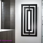 Дизайнерська електрична рушникосушка для ванної кімнати