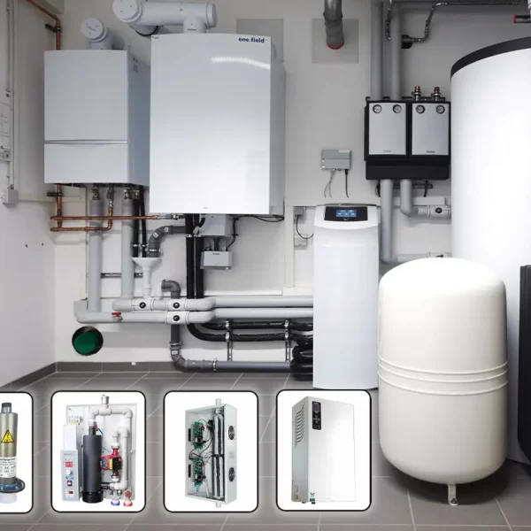 Стаття про види електричних котлів: ТЕНові, Індукційні, Електронні.