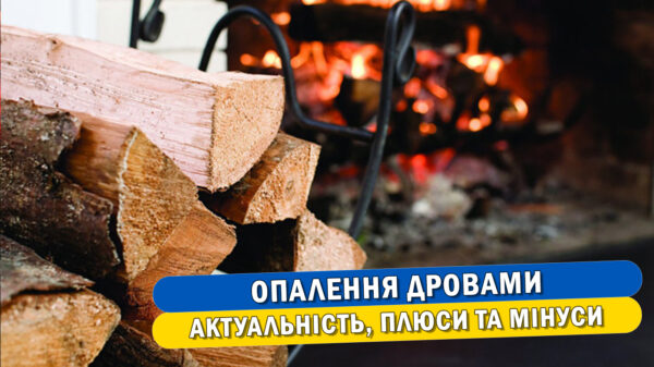 Опалення дровами: актуальність, плюси та мінуси - Стаття