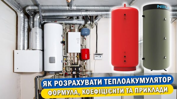 Як розрахувати теплоакумулятор (буферну ємність)