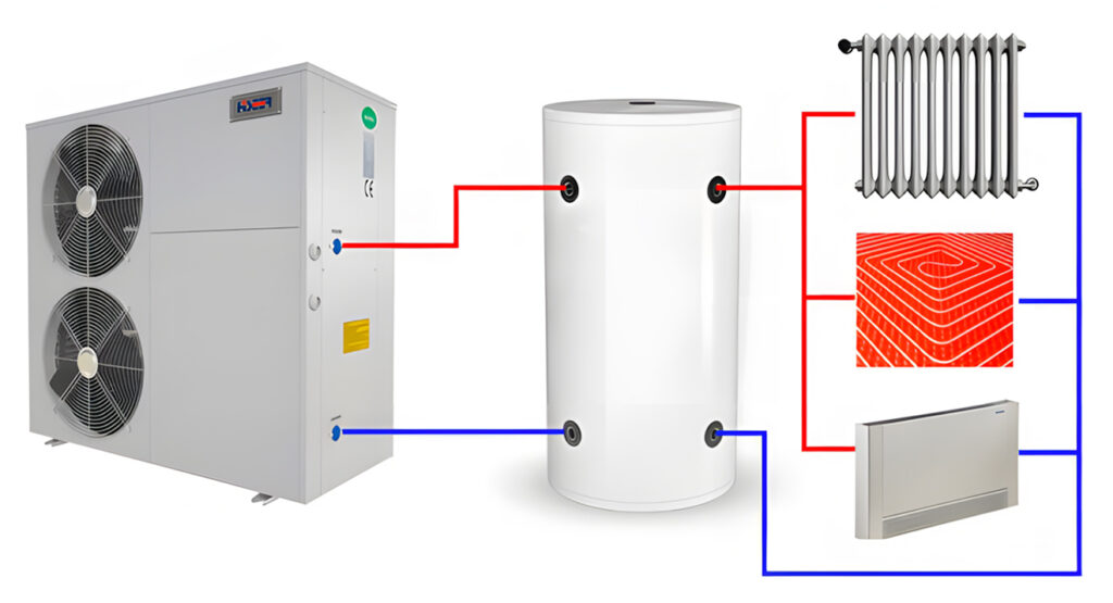 Теплоакумулятор для теплового насоса