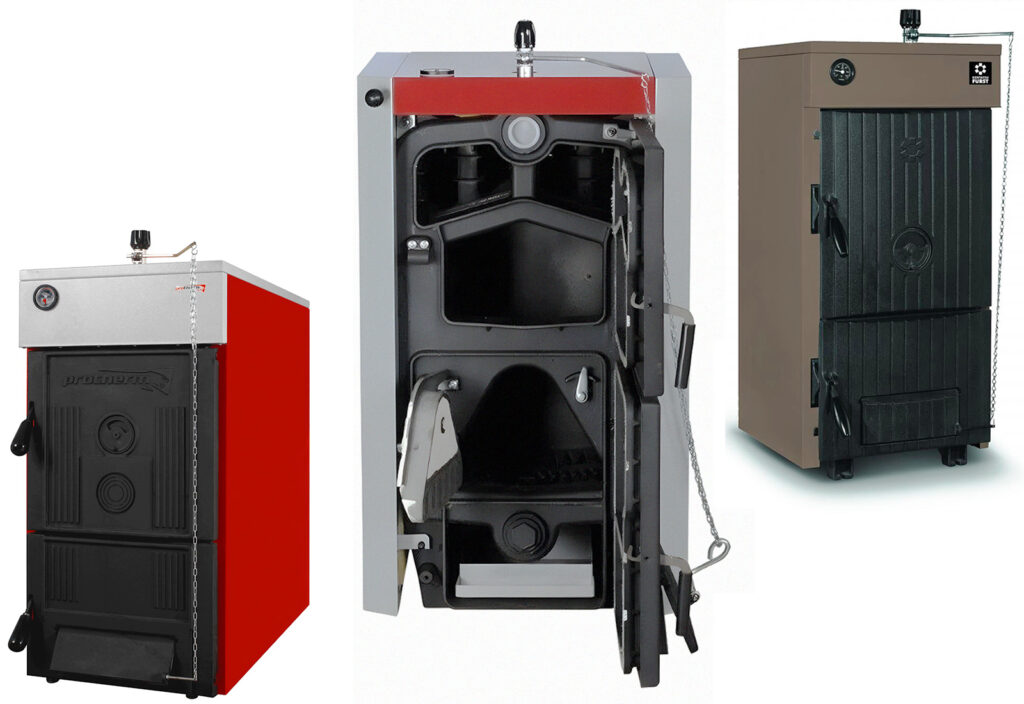 Чугунный твердотопливный котел - 3 популярные модели