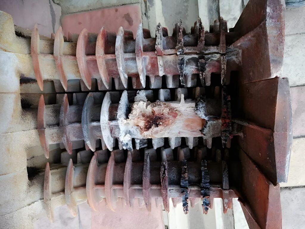 Деформовані секції теплообмінника