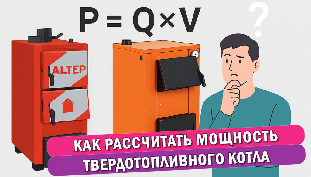 Статья как рассчитать мощность твердотопливного котла