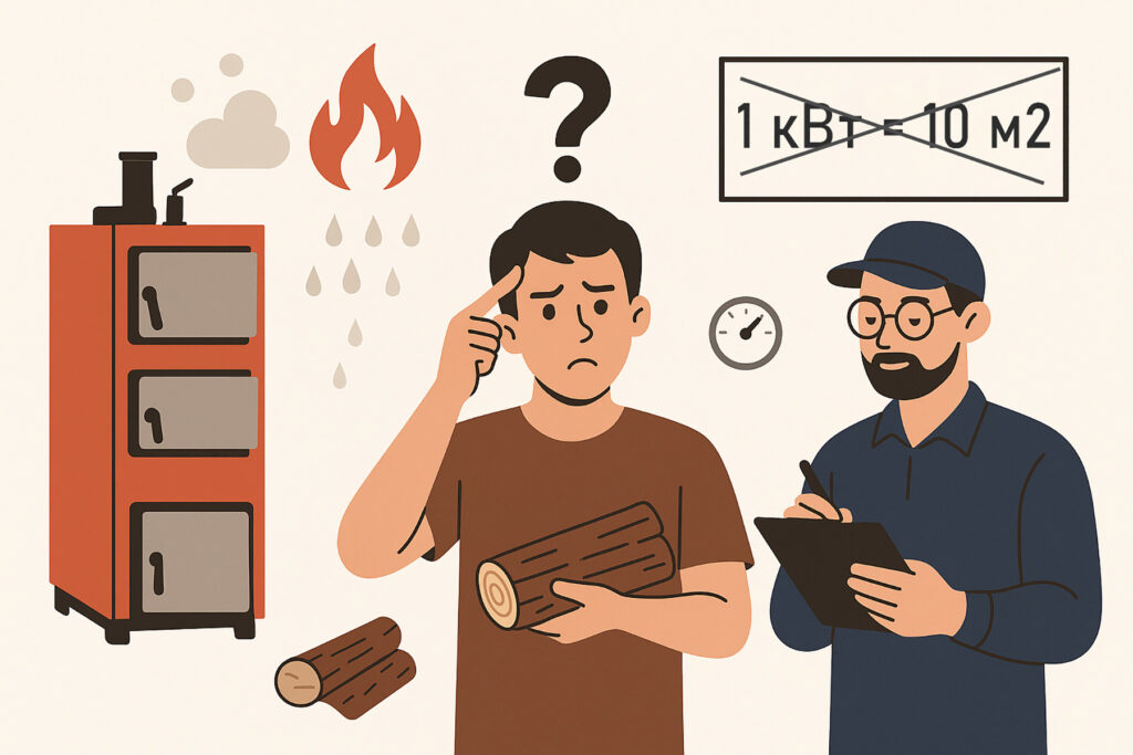 Расчет мощности твердотопливного котла: не всё так просто