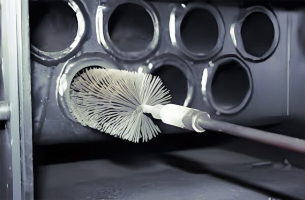 Чистка жаротрубного теплообменника