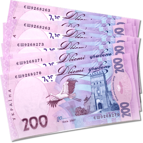 Гроші, що ілюструє вартість обладнання