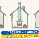 Стаття "Проблеми з димоходом: немає тяги, конденсат, сажа – що робити?"
