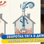 Стаття "Зворотна тяга в димоході: причини і як це виправити?"