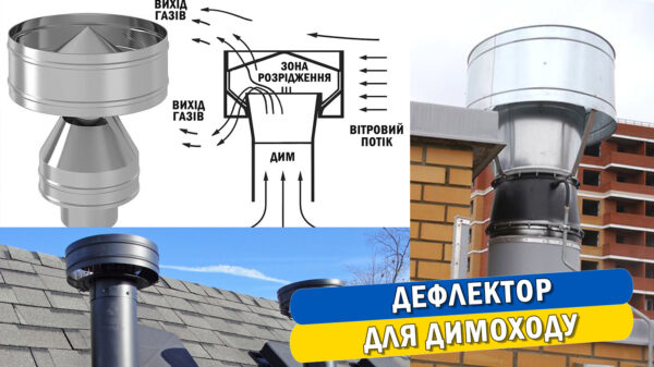 Стаття: Дефлектор для димоходу: що це, які бувають, як вибрати та установити?