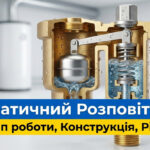 Обкладинка статті "Автоматичний розповітрювач: навіщо потрібен та як працює в системі опалення"