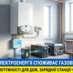 Обкладинка статті "Скільки електроенергії споживає газовий котел – розрахунок потужності для ДБЖ та генератора".