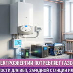 Обложка статьи "Сколько электроэнергии потребляет газовый котел – расчет мощности для ИБП и генератора"