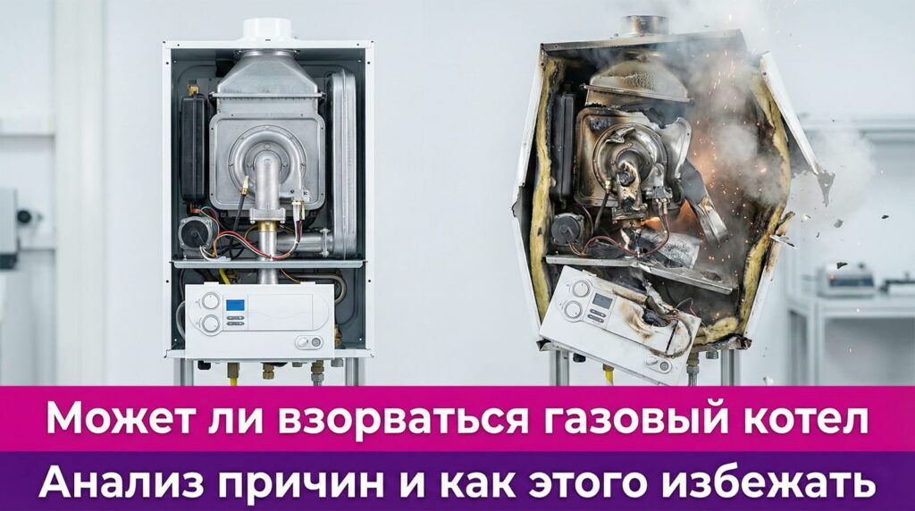Обложка статьи "Может ли взорваться газовый котел"