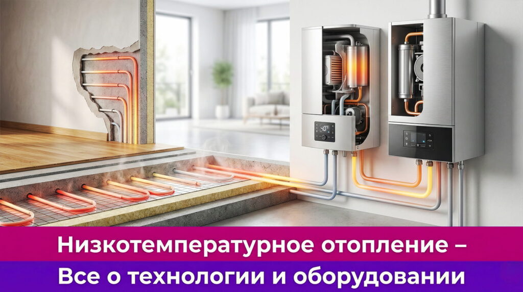 Обложка статьи "Низкотемпературное отопление – что это"