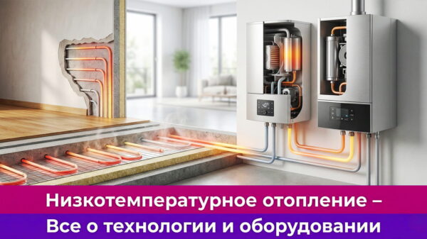 Обложка статьи "Низкотемпературное отопление – что это"
