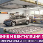 Обложка статьи "Отопление и вентиляция гаража: нормы температуры и контроль влажности"