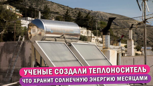 Обложка статьи "Будущее автономного отопления: Учёные создали теплоноситель, способный хранить солнечную энергию месяцами".