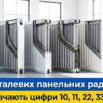 Обкладинка статті "Типи сталевих панельних радіаторів: що означають цифри 10, 11, 20, 21, 22, 33 тощо?"