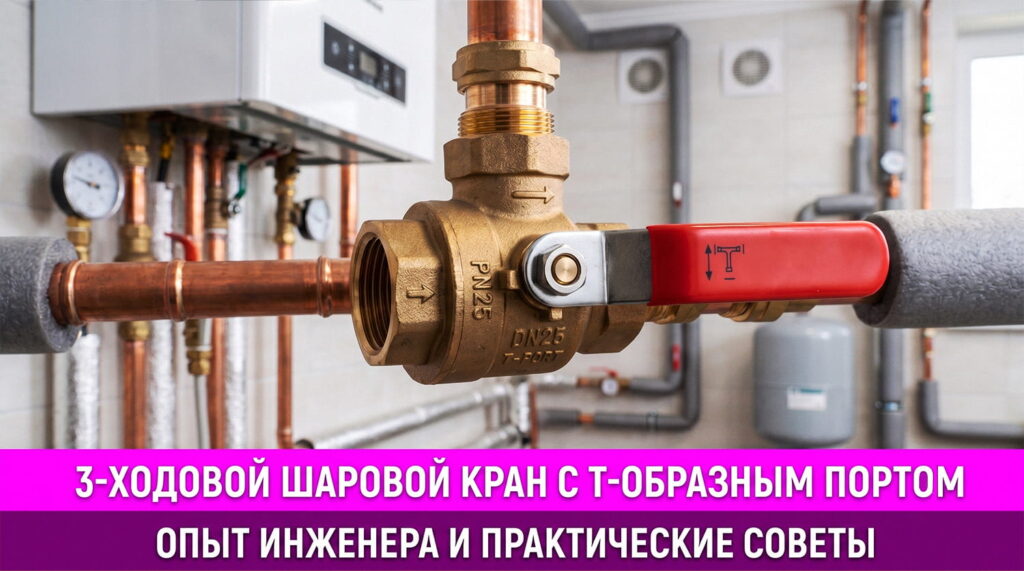 Обложка статьи "Про кран шаровой 3-х ходовой T-порт"