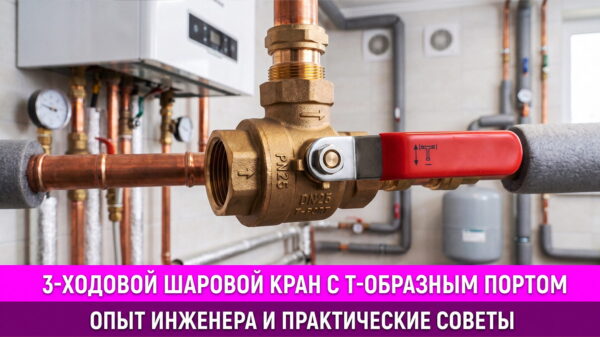 Обложка статьи "Про кран шаровой 3-х ходовой T-порт"