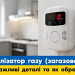Обкладинка статті "Сигналізатор газу (загазованості)".