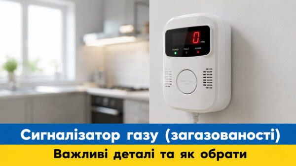 Обкладинка статті "Сигналізатор газу (загазованості)".