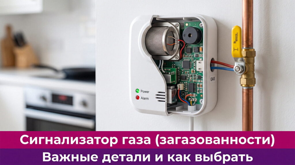 Обложка статьи "Сигнализатор газа (газосигнализатор)".