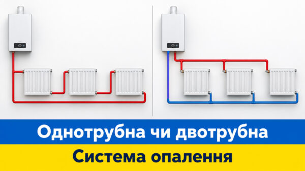 Обкладинка статті "Однотрубна чи двотрубна система опалення".